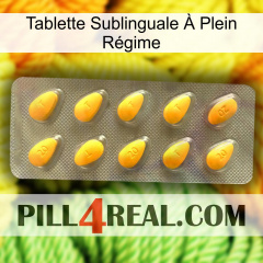 Tablette Sublinguale À Plein Régime cialis1